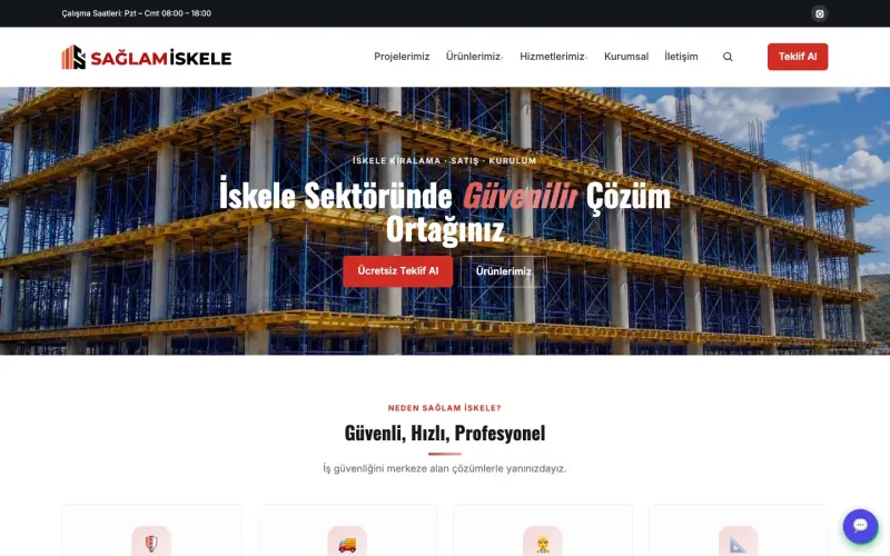 Sağlam İskele önizleme