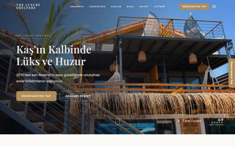 The Luxury Shelters Hotel Kaş önizleme