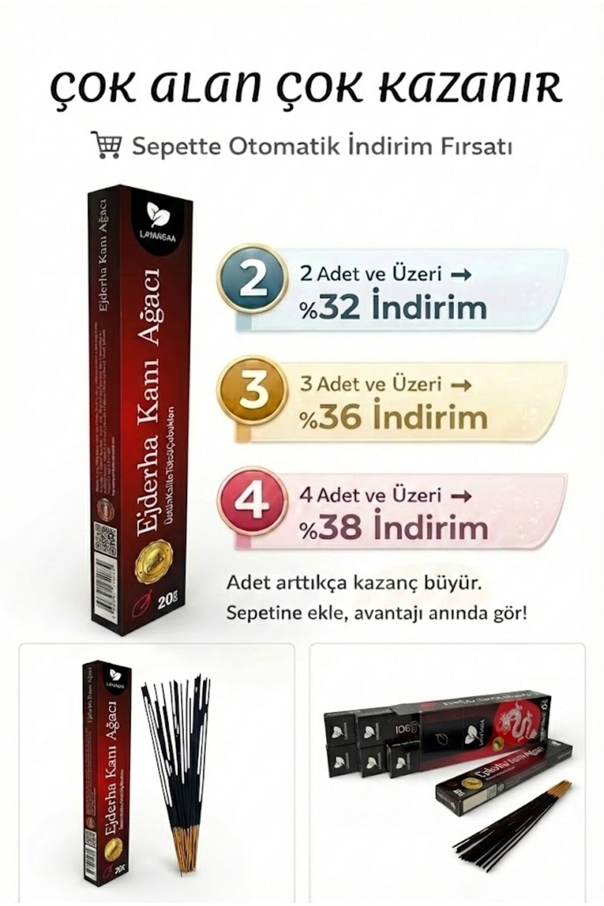 Ejderha Kanı Ağacı Tütsüsü | Güçlü Arındırıcı Koku