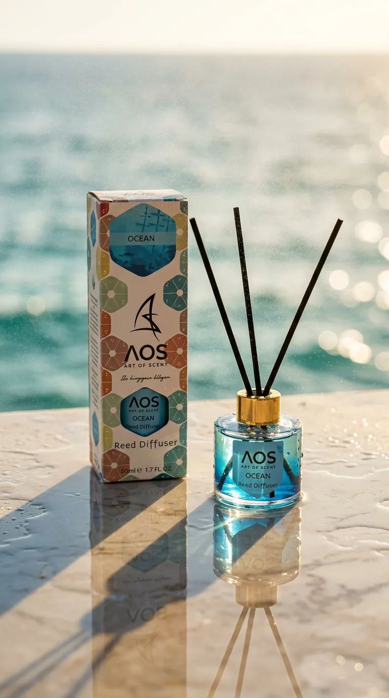 Art Of Scent Çubuklu Oda Kokusu Ocean 50ml | %100 Doğal Esans