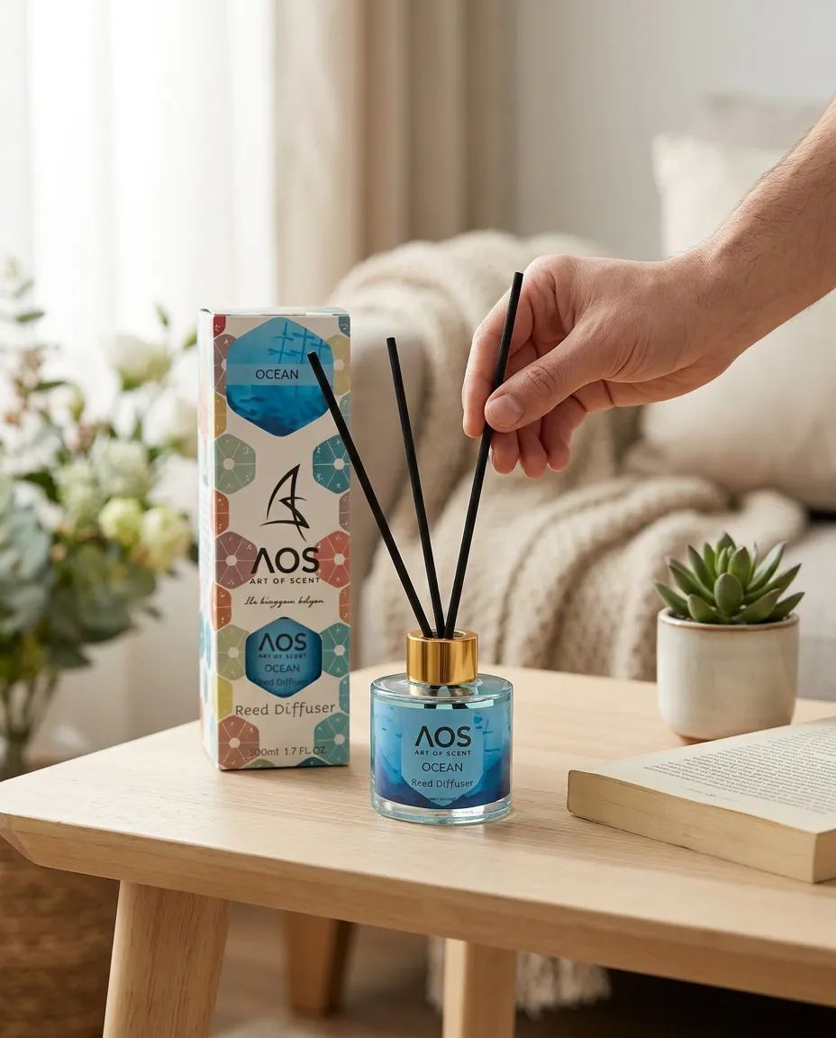 Art Of Scent Çubuklu Oda Kokusu Ocean 50ml | %100 Doğal Esans
