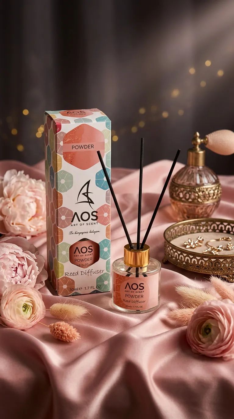 Art Of Scent Çubuklu Oda Kokusu Pudra 50ml | %100 Doğal Esans