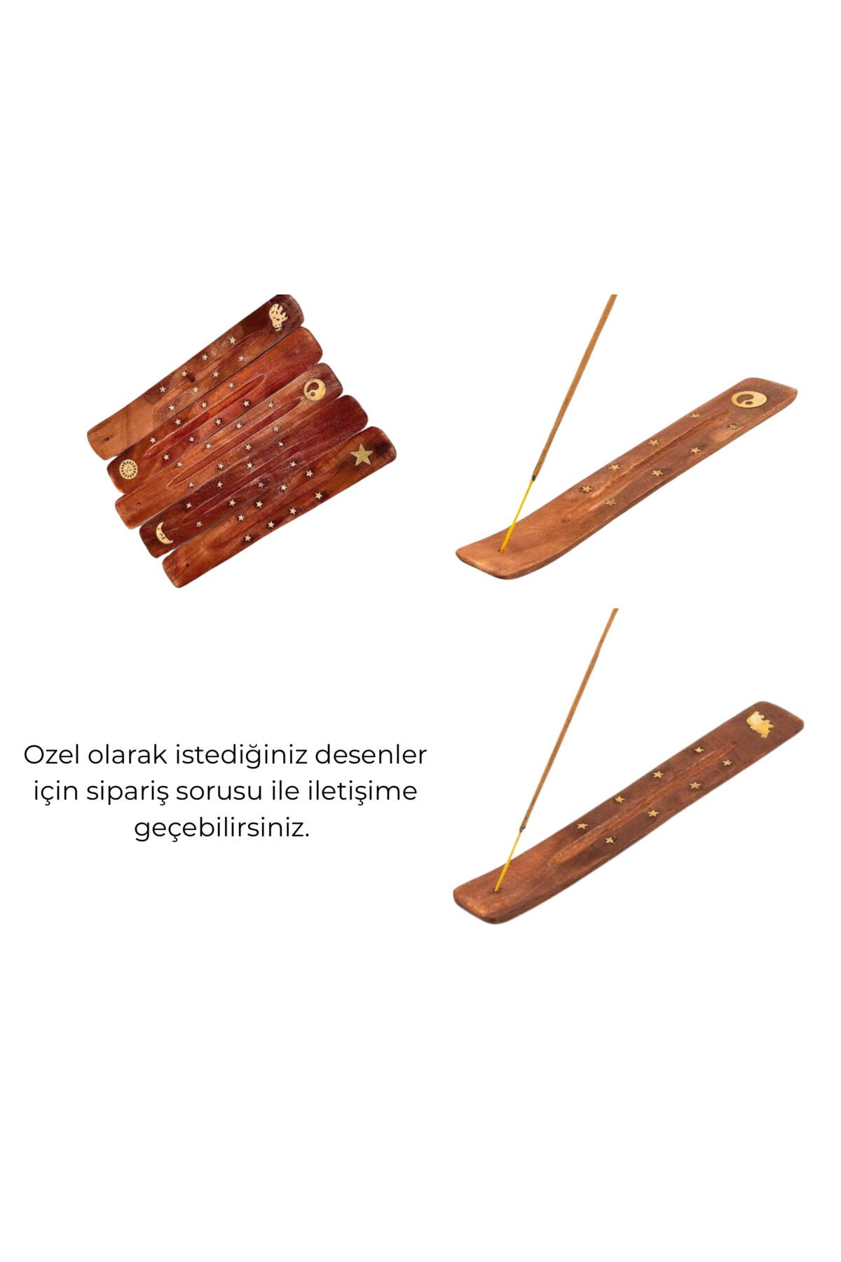 DESENLİ DEKORATIF KAYIK TÜTSÜLÜK
