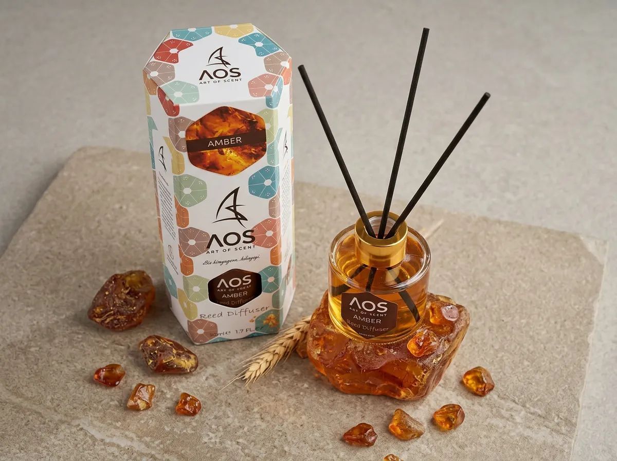 Art Of Scent Çubuklu Oda Kokusu Amber 50ml | %100 Doğal Esans