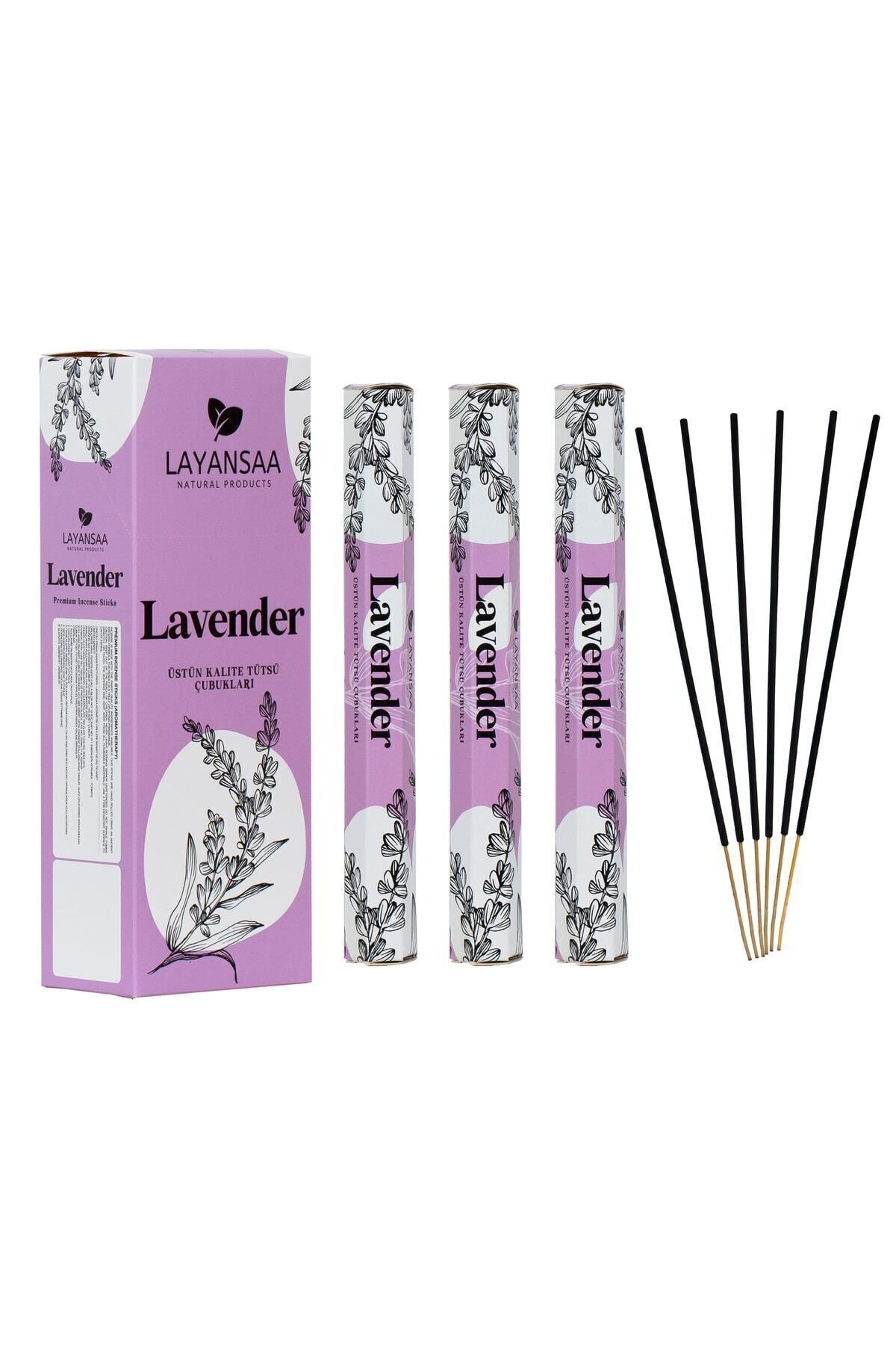 Lavender Çubuk Tütsü - 20 Adet