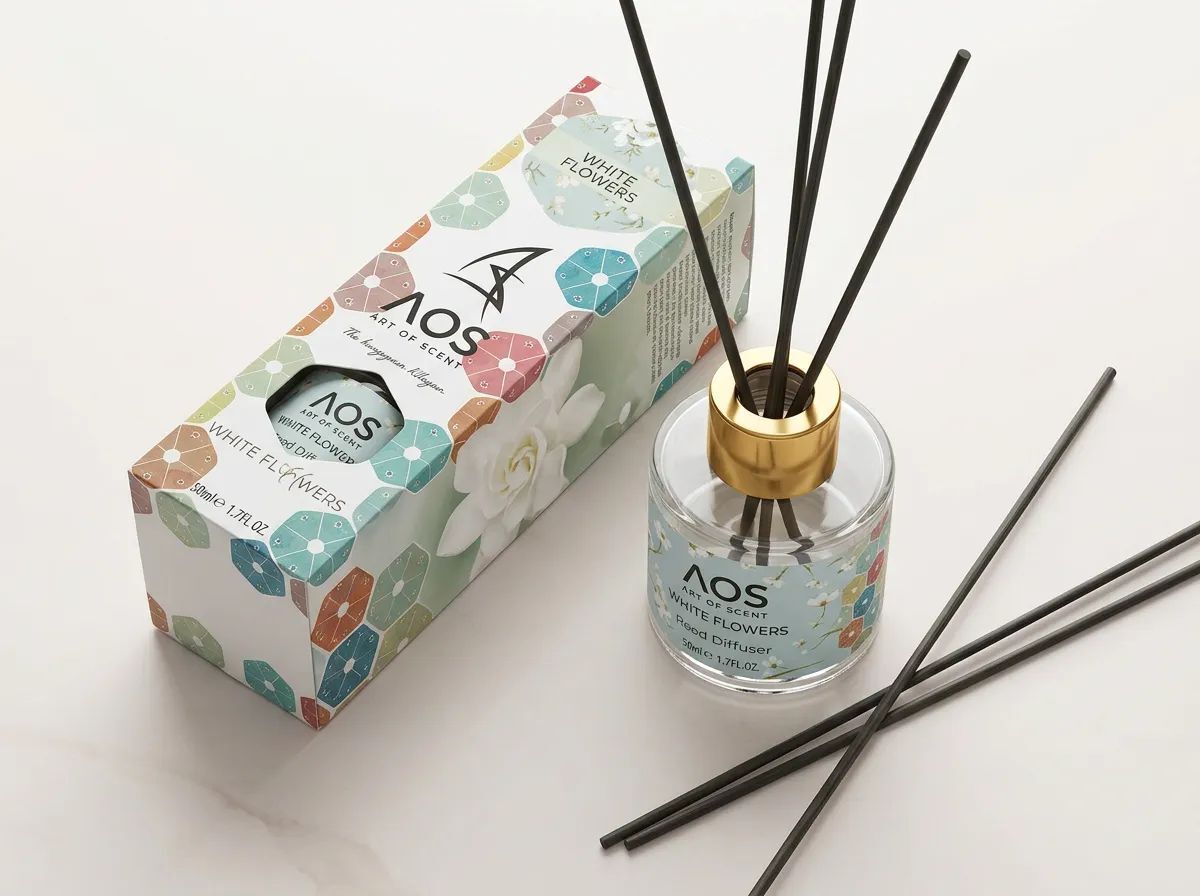 Art Of Scent Çubuklu Oda Kokusu White Flowers 50ml | %100 Doğal Esans