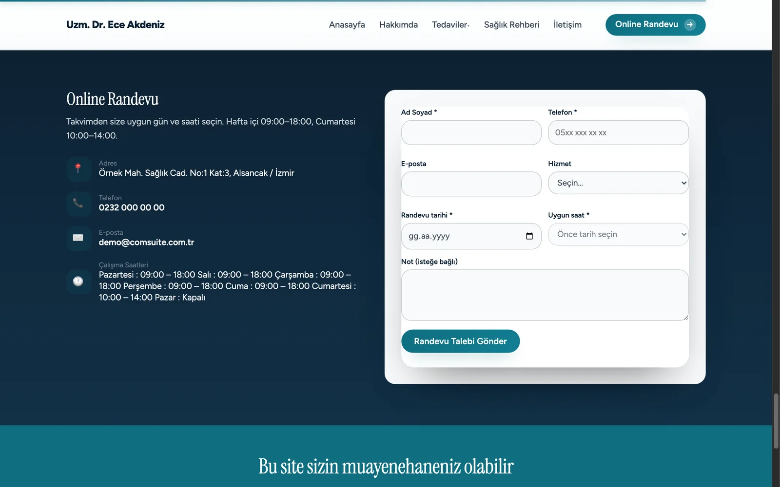 Telefon meşgulken de randevu kaçmaz