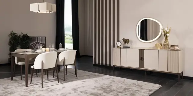 İnci Yemek Odası Takımı