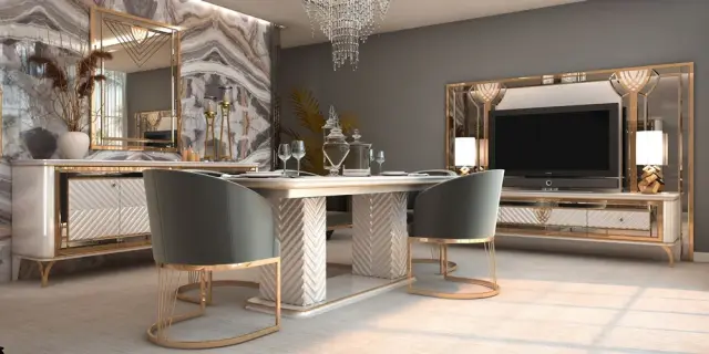 Lotus Yemek Odası Takımı