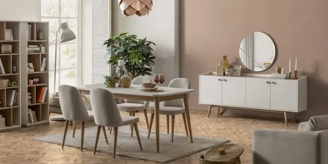 Bohem Yemek Odası Takımı