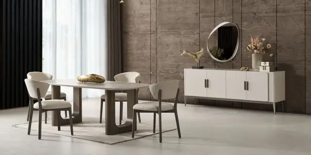 Aura Soft Yemek Odası Takımı