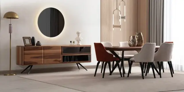 Bugatti Yemek Odası Takımı