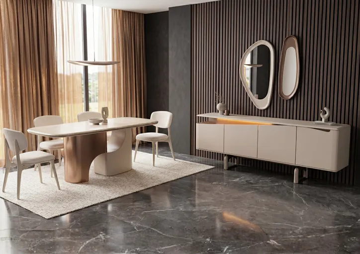 Zen Yemek Odası Takımı