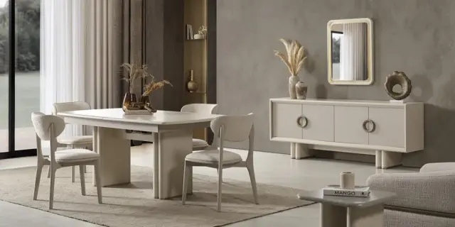Luna Yemek Odası Takımı