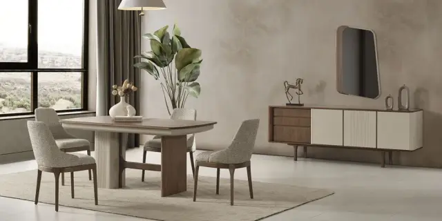 New Latte Yemek Odası Takımı