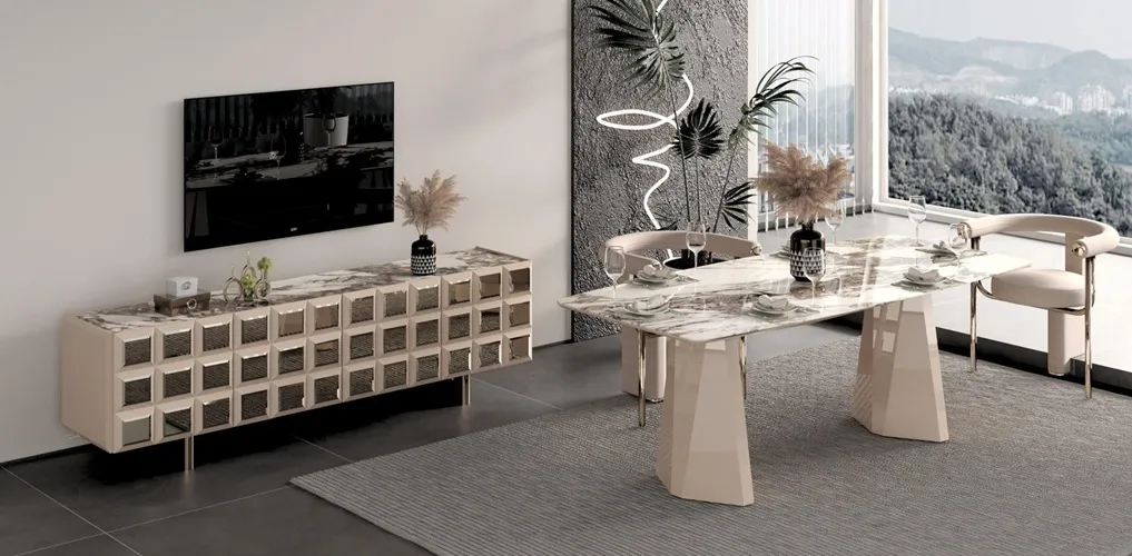 Matrix Luxury Yemek Odası Takımı