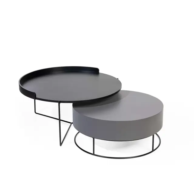 154 Black Orta Sehpa