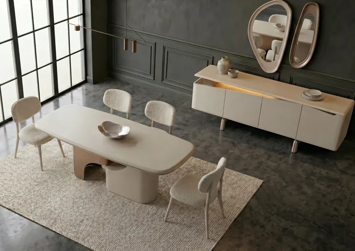 Zen Yemek Odası Takımı