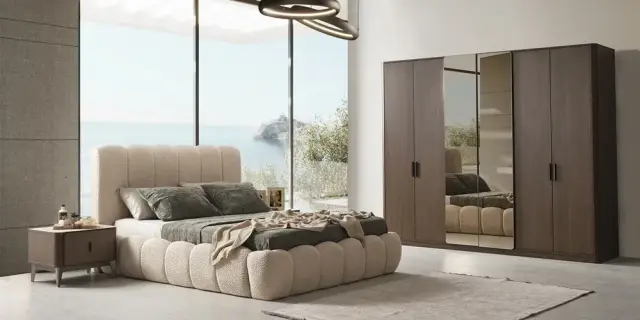 Aura Ceviz Yatak Odası Takımı