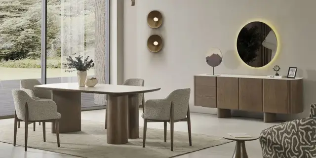 Tesla Yemek Odası Takımı