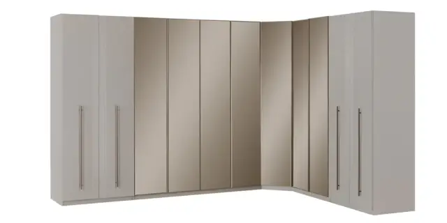 Lotus Köşe Dolap Takımı
