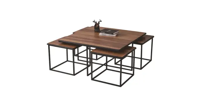 138 Walnut Orta Sehpa