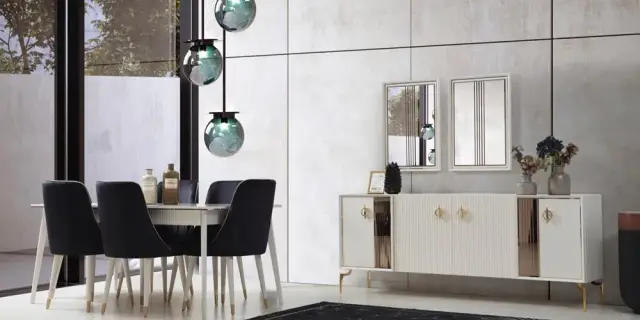 Ela Yemek Odası Takımı