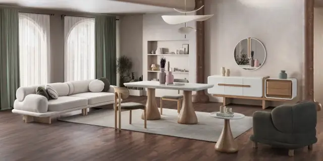 Moon Yemek Odası Takımı