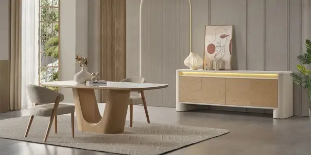 Lilyum Yemek Odası Takımı