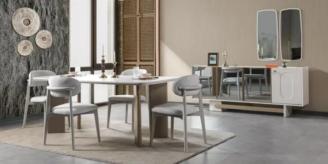 Antik Yemek Odası Takımı