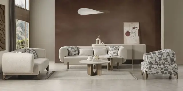 Ahuse Bronz Koltuk Takımı