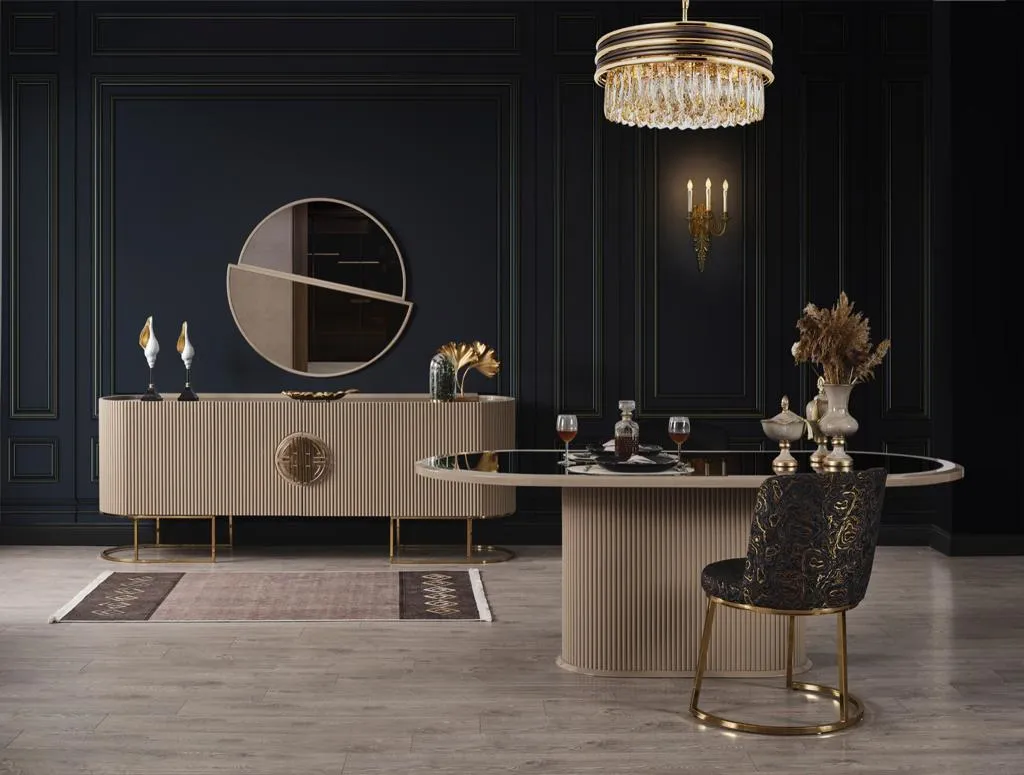 Gucci Yemek Odası Takımı (sandalyesiz )