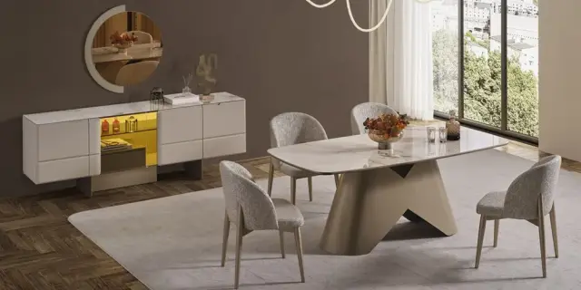Oslo Luxury Yemek Odası Takımı
