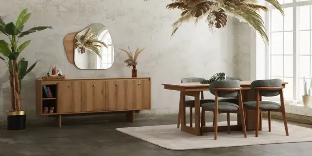 İcon Meşe Yemek Odası Takımı