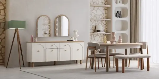 Bodrum Yemek Odası Takımı