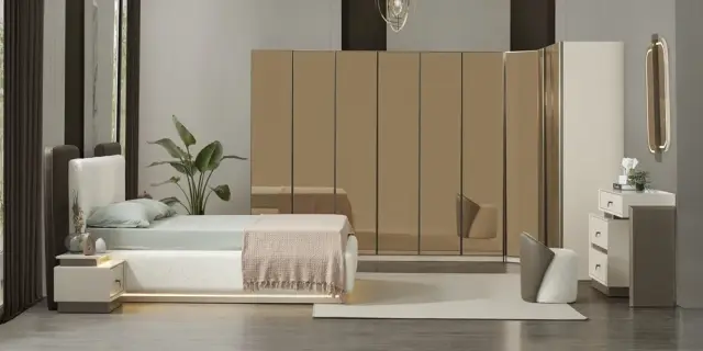Riva Köşeli Yatak Odası Takımı