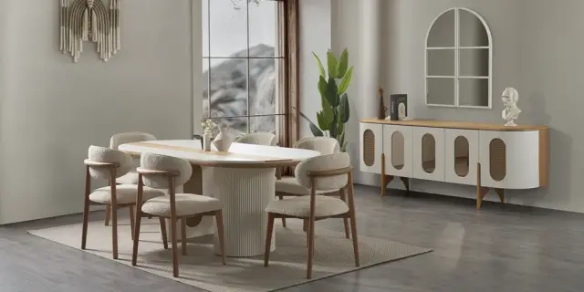 Calista Yemek Odası Takımı