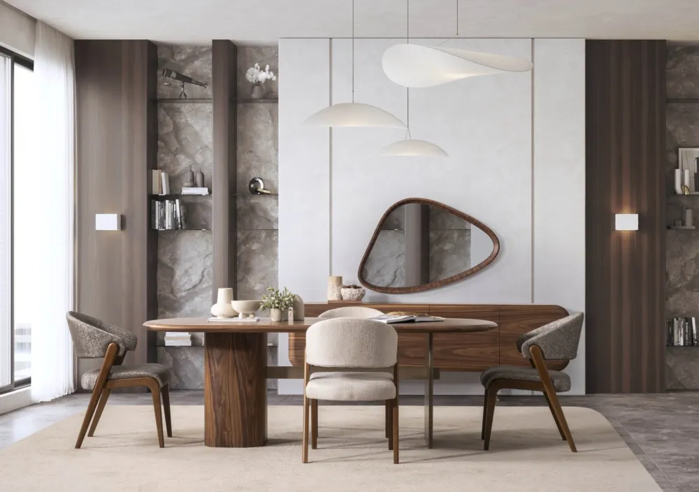 Lugano Yemek Odası Takımı