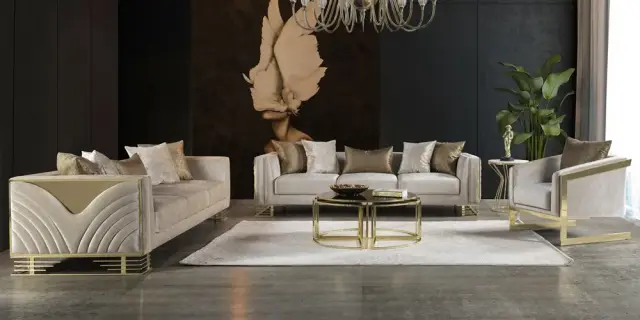 Bella Gold Koltuk Takımı