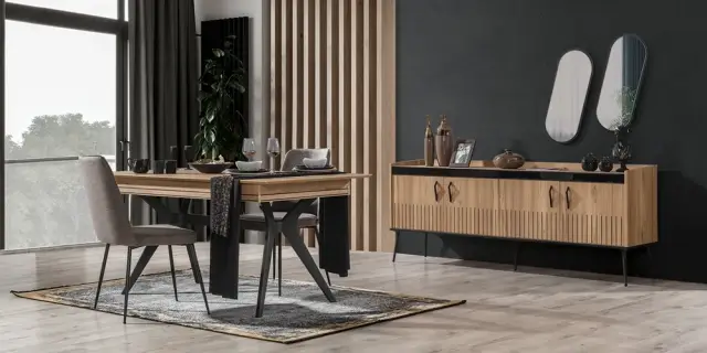 İzgi Yemek Odası Takımı