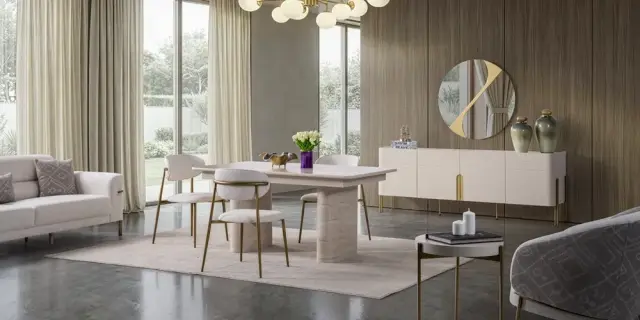 İnci Yemek Odası Takımı