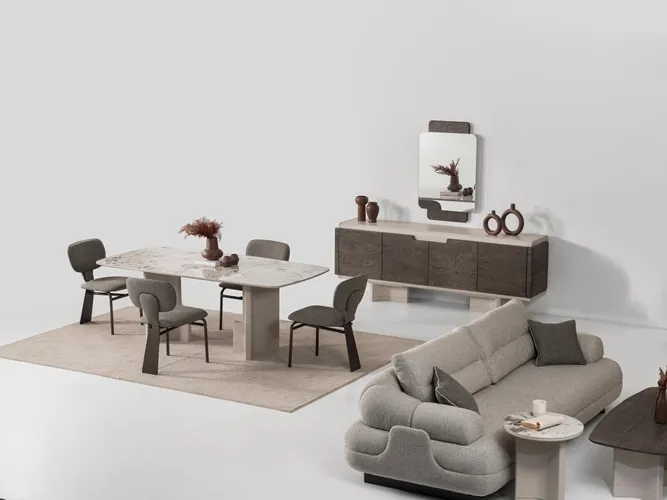 Moss Yemek Odası Takımı