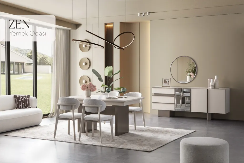 Zen Yemek Odası Takımı
