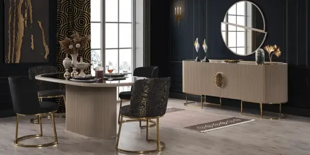 Gucci Yemek Odası Takımı (sandalyesiz )