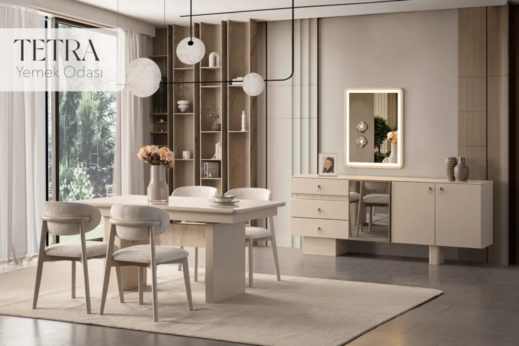 Tetra Yemek Odası Takımı