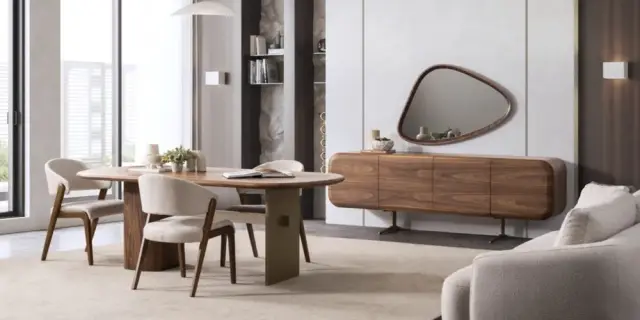 Lugano Yemek Odası Takımı