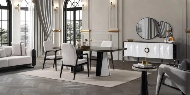 Lizbon Yemek Odası Takımı