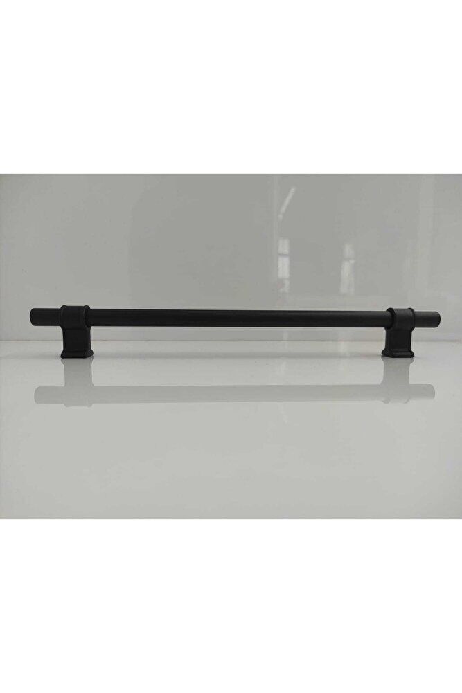Hisar 224mm Düz Mat Siyah Kulp (mobilya Kulbu)