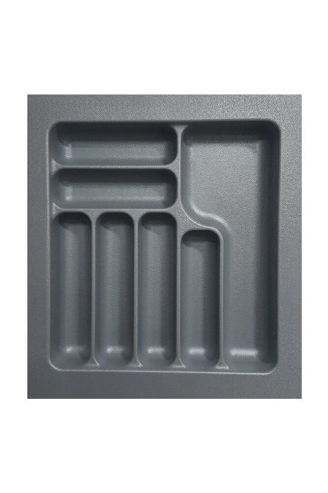 Plastik Kaşıklık Gri 7 Gözlü 49 X 49cm S-2286