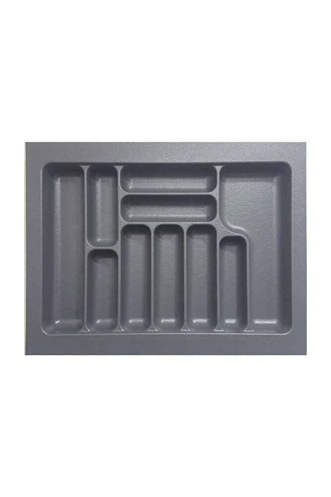2288 64*49 Gri Plastik 10 Gözlü Kaşıklık Kepçelik S-2288-g